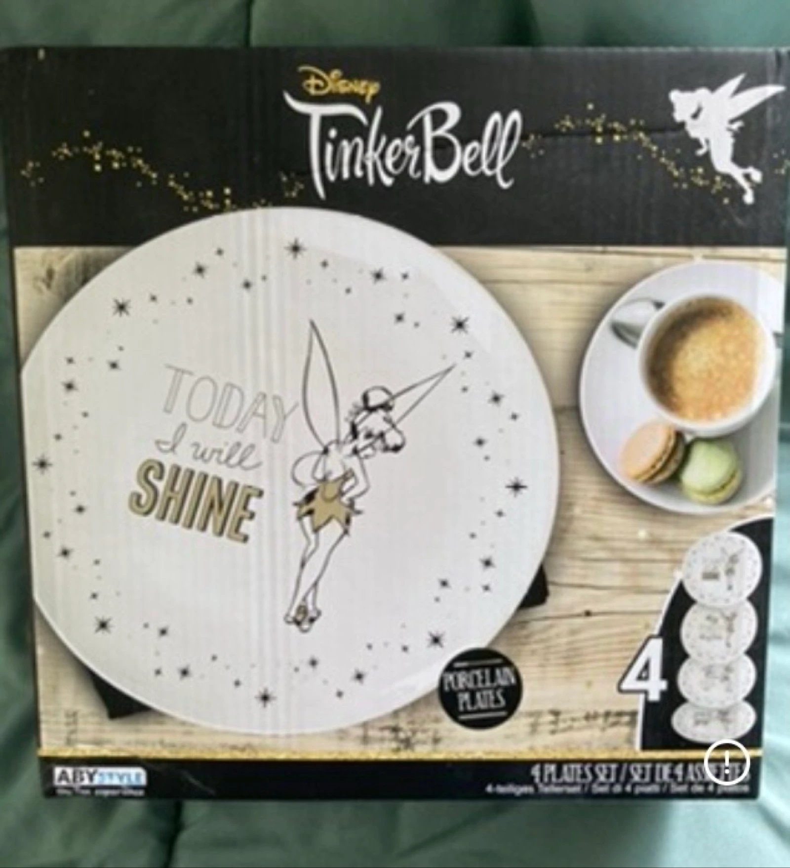 Lot d’assiettes tinkerbell la fée clochette
